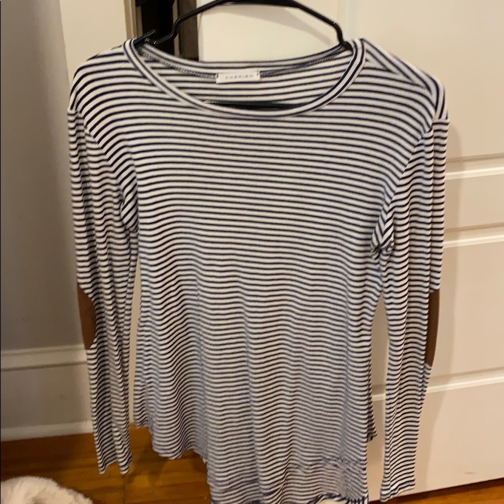 Long sleeve stripped tee